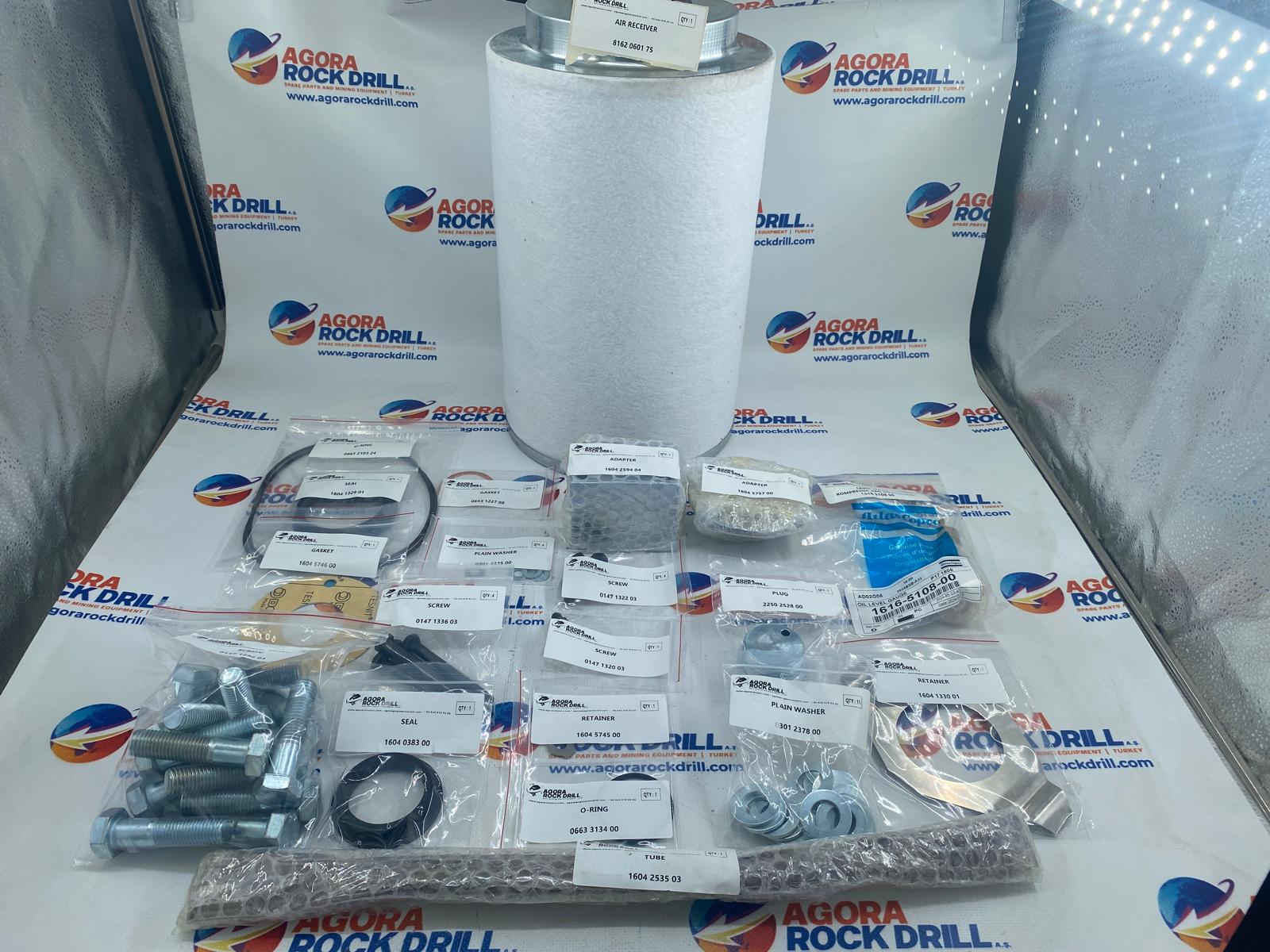 Epiroc - Atlas Copco - Air Receiver - 8162 0601 75 - 8162060175 - 8162-0601-75