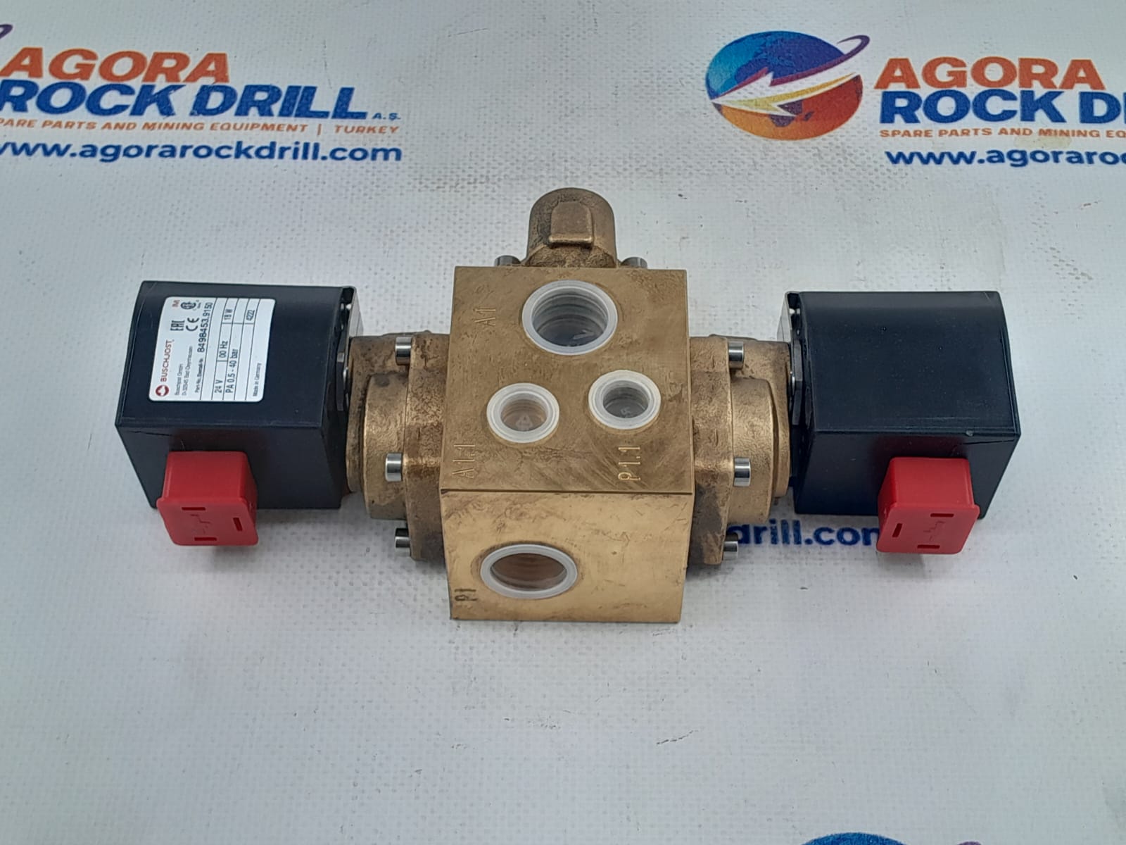 Epiroc - Atlas Copco - Valve Block - 3222 3208 84 - 3222320884 - 3222-3208-84 