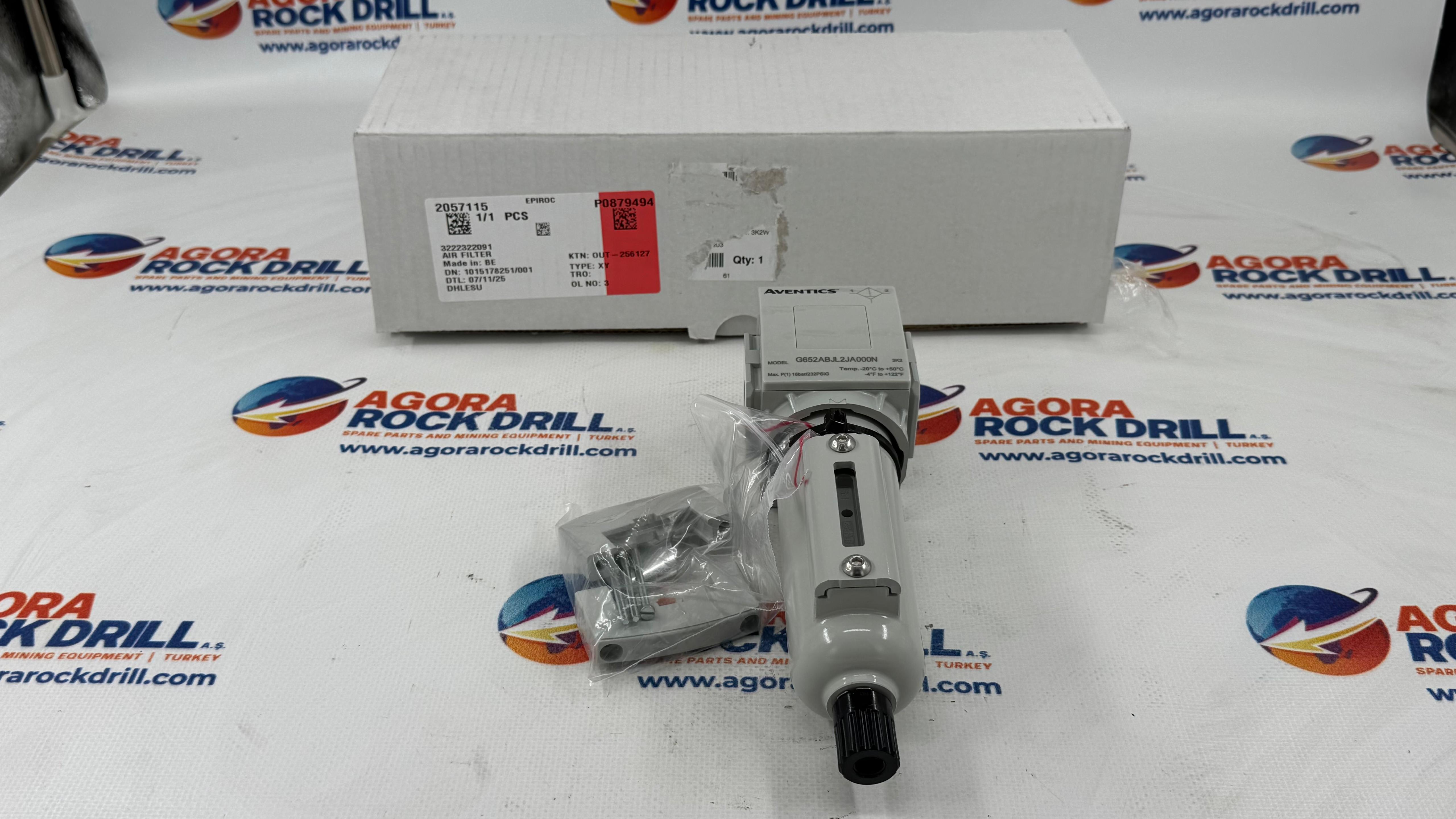 Epiroc - Atlas Copco -  Air Filter - 3222 3220 91 - 3222322091 - 3222-3220-91