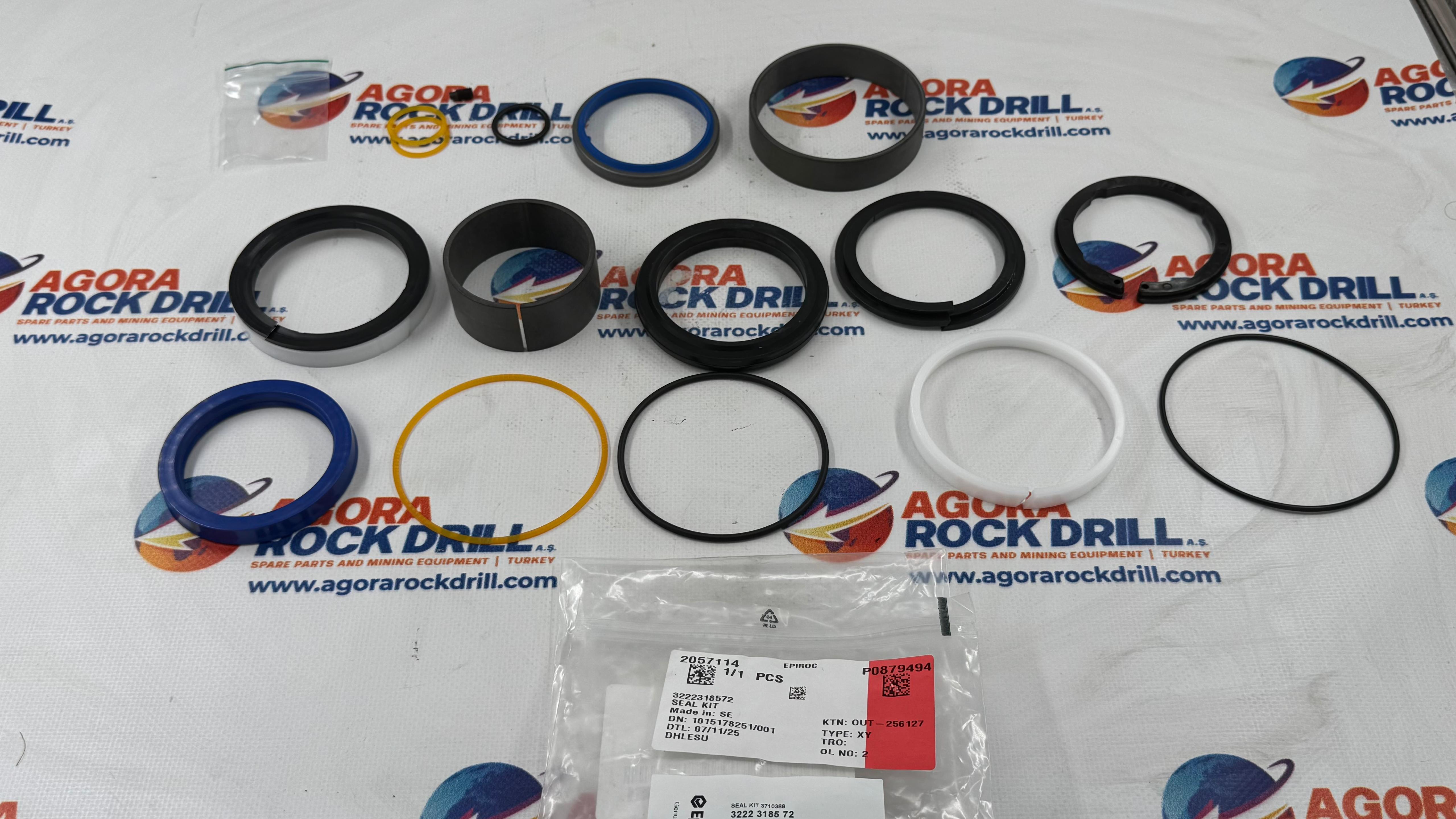 Epiroc - Atlas Copco - Seal Kit - 3222 3185 72 - 3222318572 - 3222-3185-72