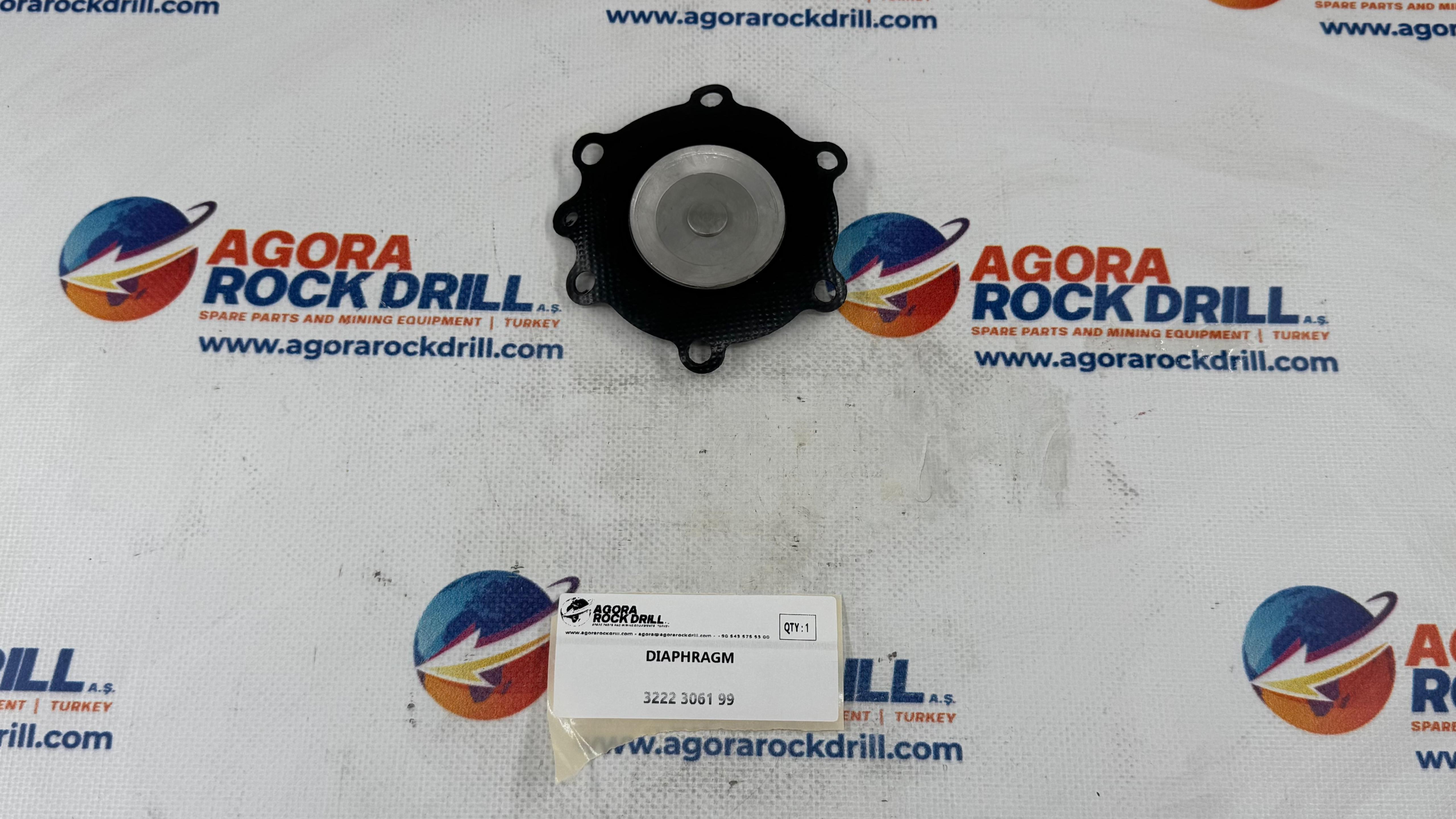 Epiroc - Atlas Copco - Diaphragm - 3222 3061 99 - 3222306199 - 3222-3061-99