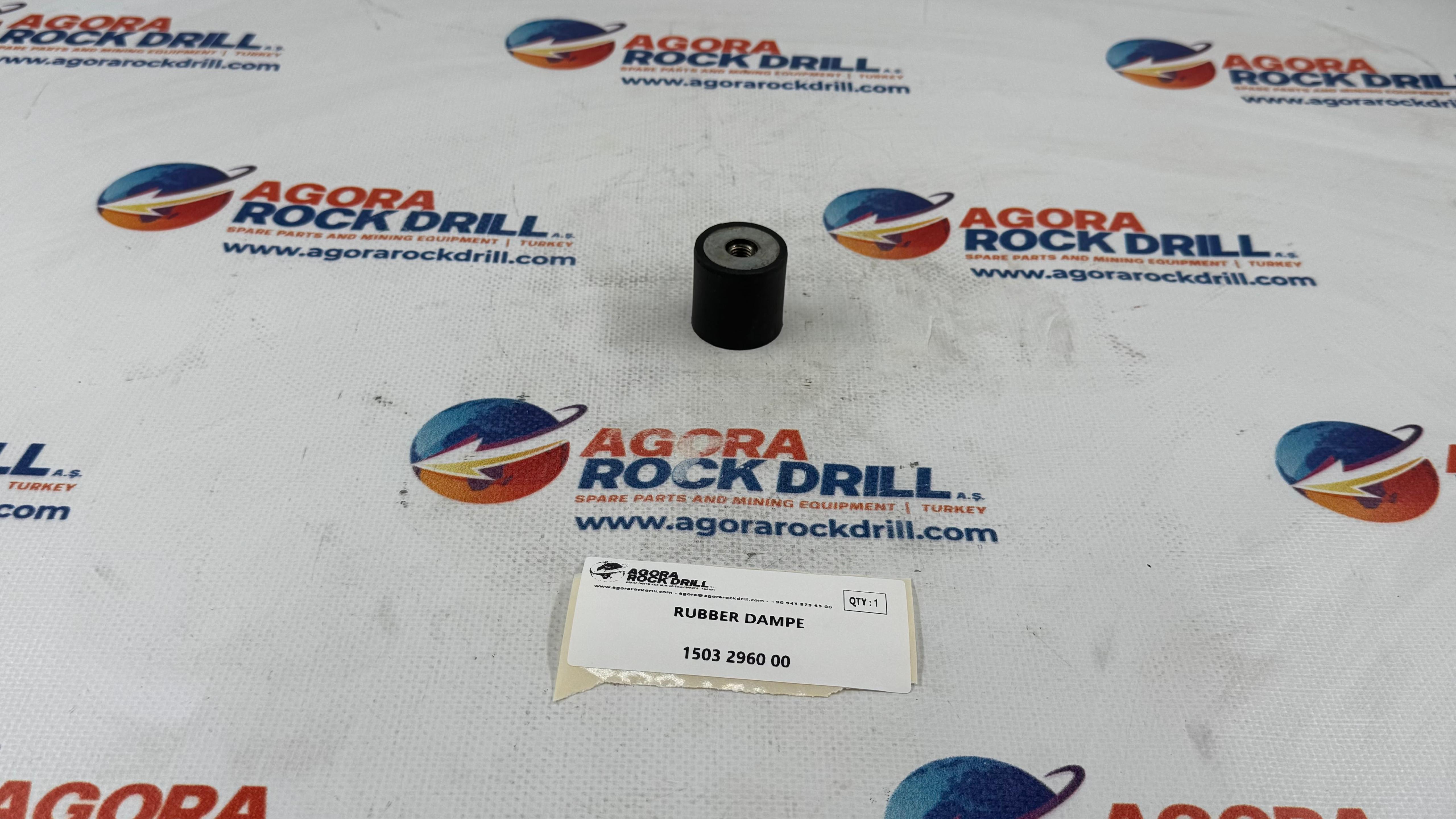 Epiroc - Atlas Copco - Rubber Damper - 1503 2960 00 - 1503296000 - 1503-2960-00