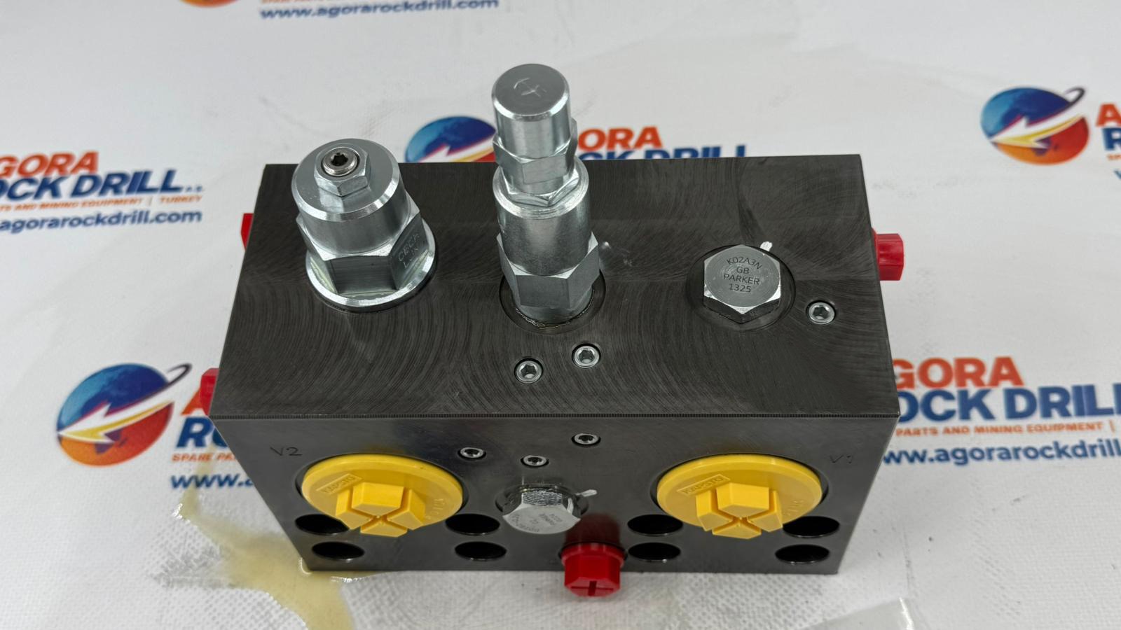 Epiroc - Atlas Copco - Valve Block - 3222 3389 14 - 3222338914 - 3222-3389-14 