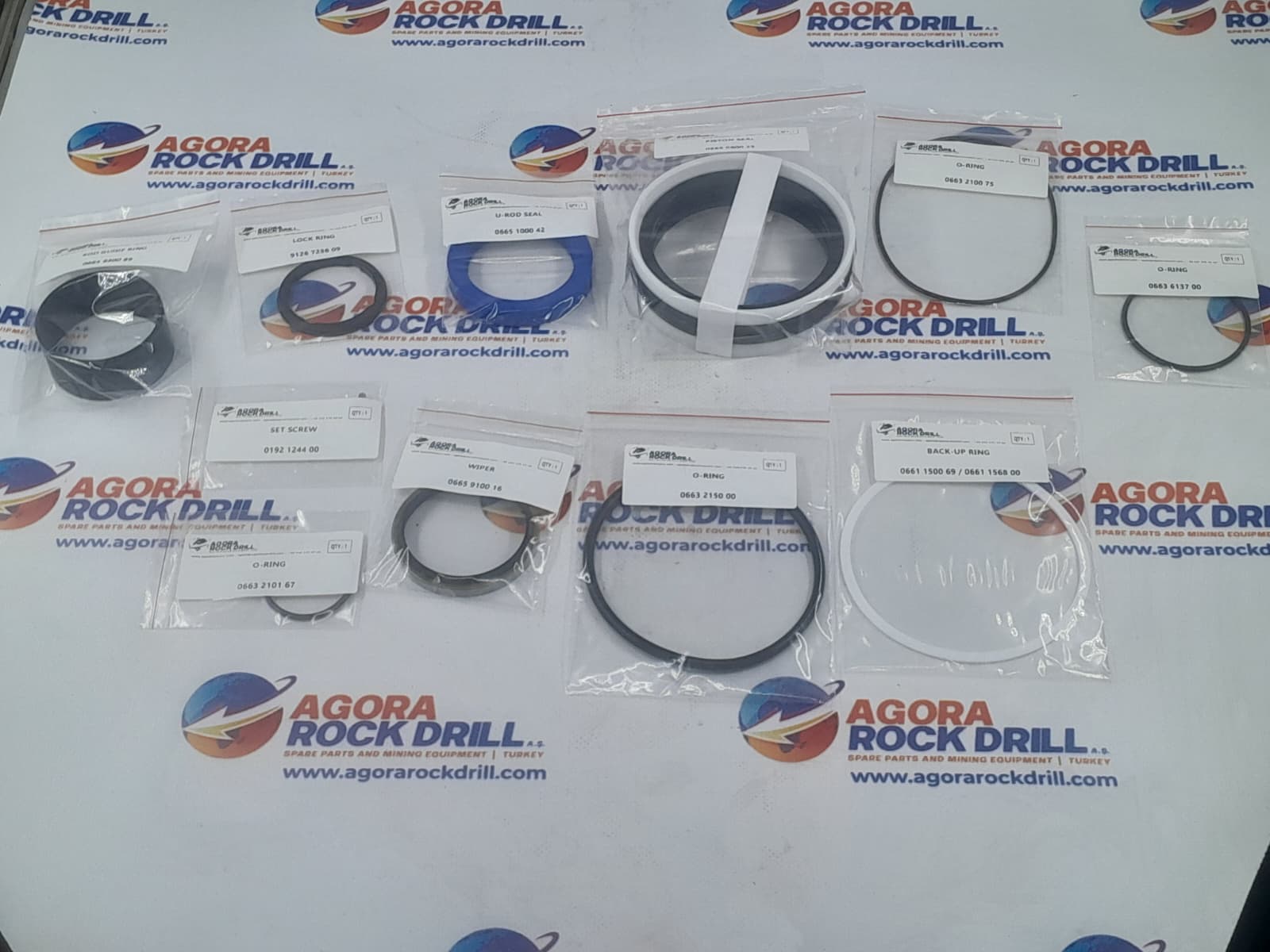 Epiroc - Atlas Copco - Seal Kit - 9120 0993 13 - 9120099313 - 9120-0993-13