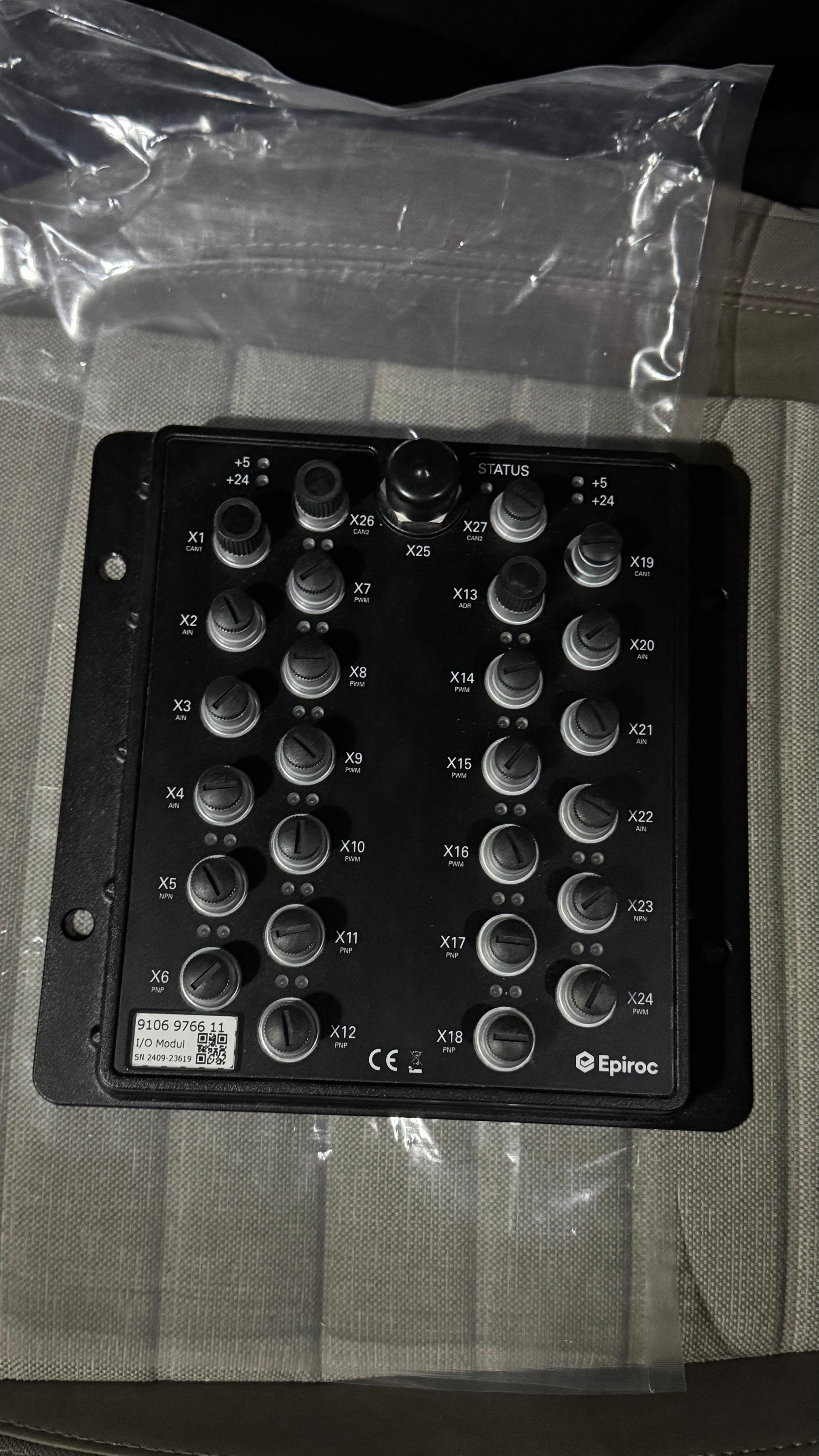 Epiroc - Atlas Copco -  IO Modül - 9106 9766 11 - 9106976611 - 9106-9766-11