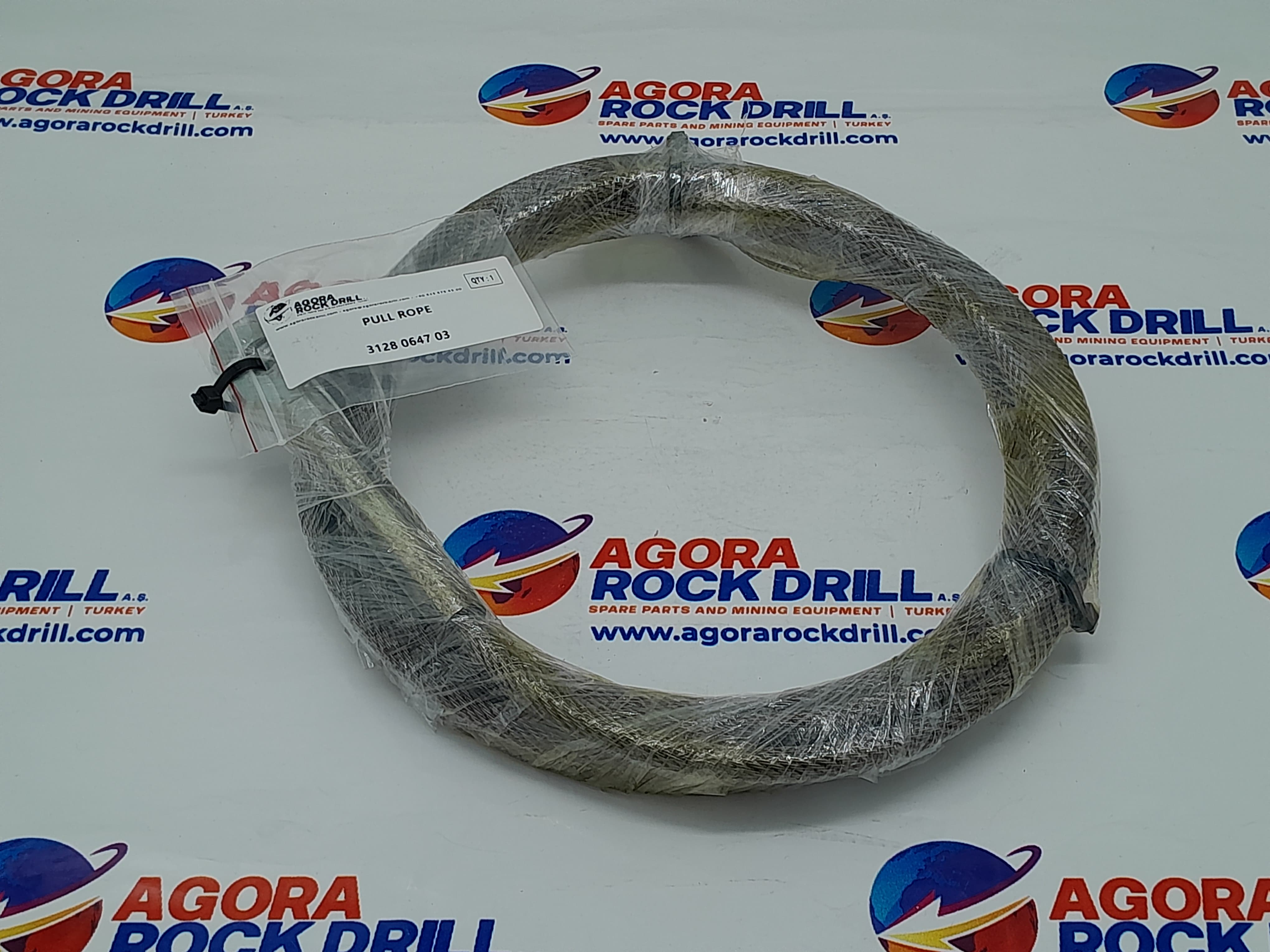 Epiroc - Atlas Copco -  Pull Rope - 3128 0647 03 - 3128064703 - 3128-0647-03