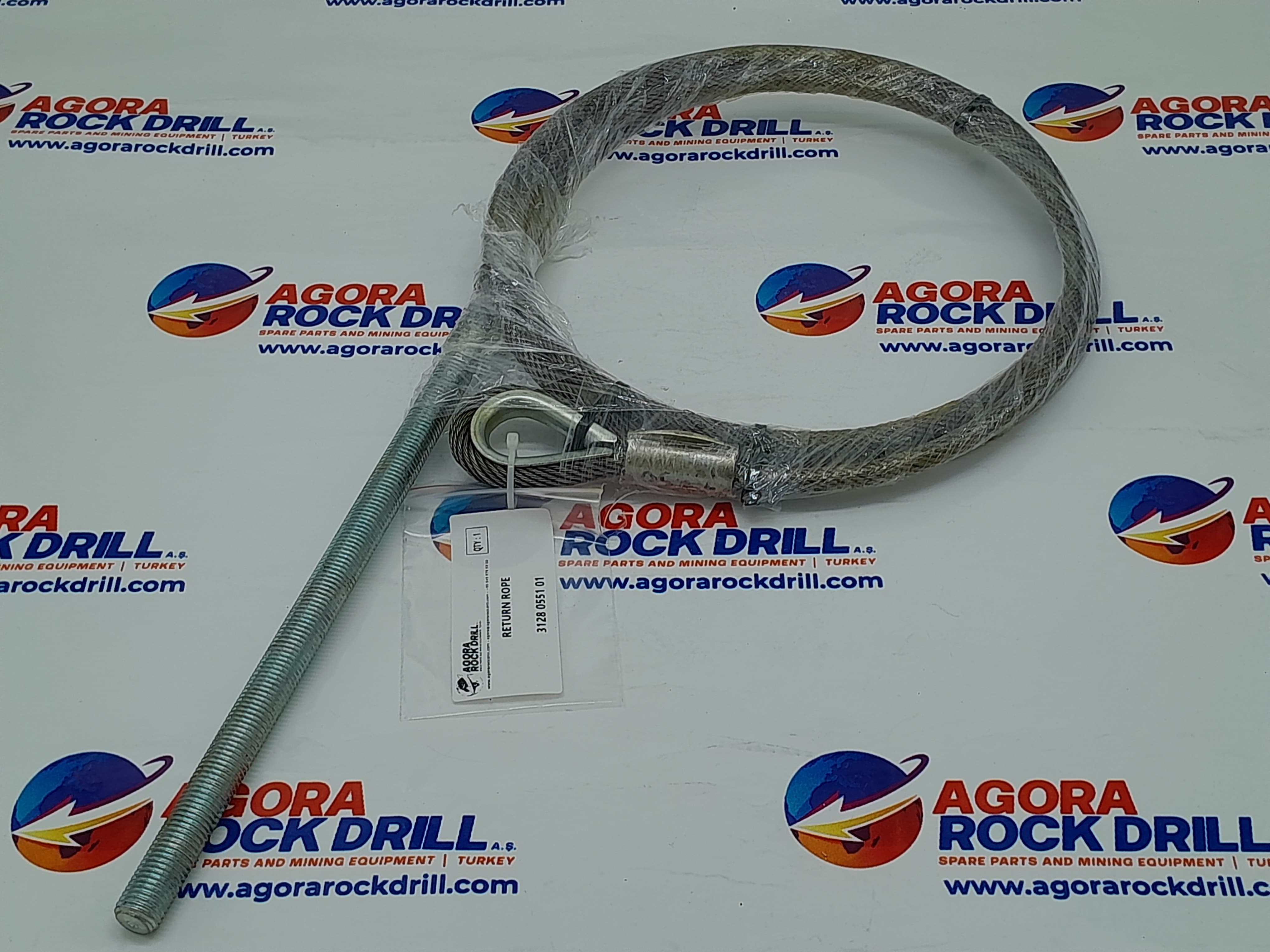 Epiroc - Atlas Copco - Return Rope - 3128 0551 01 - 3128055101 - 3128-0551-01 