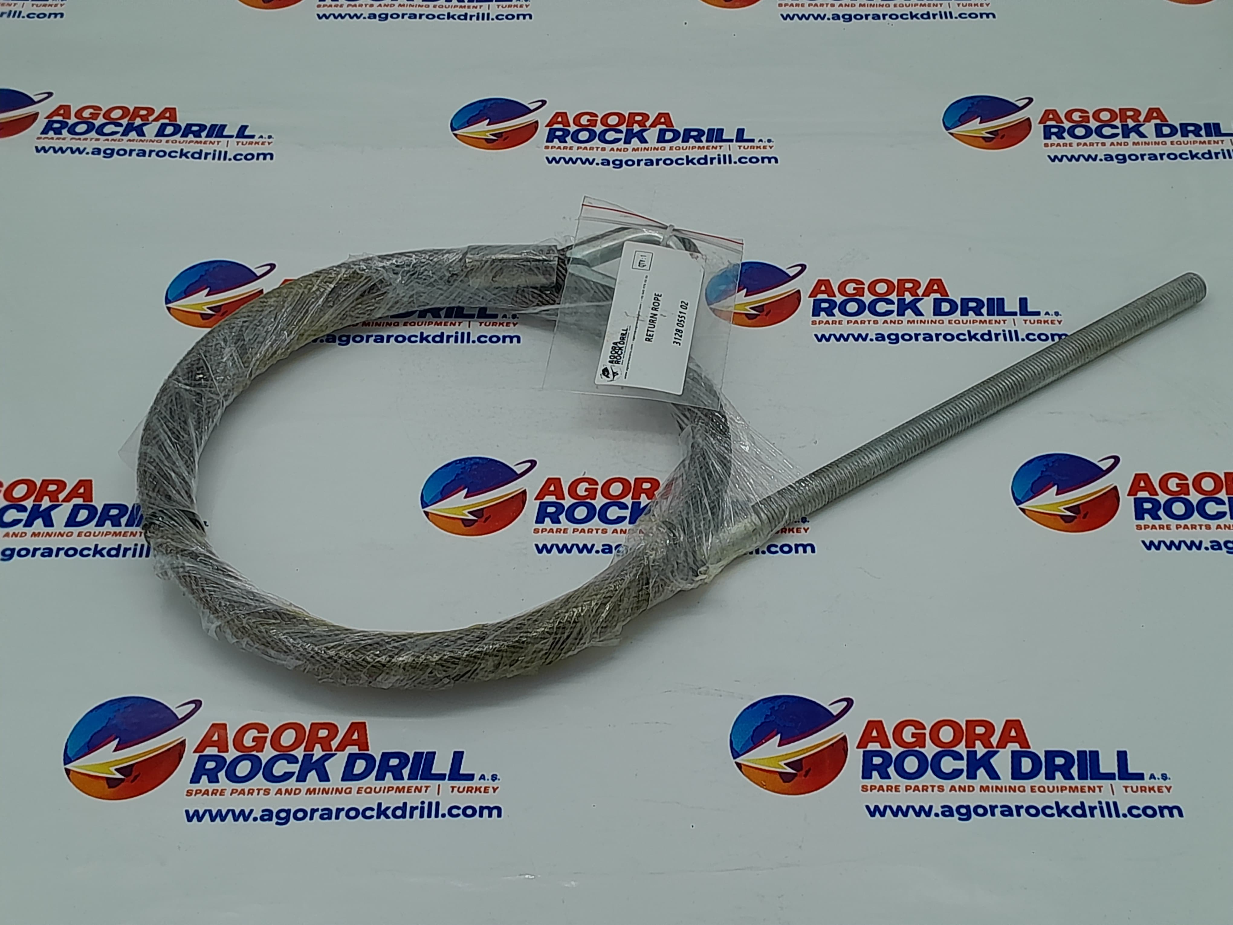 Epiroc - Atlas Copco - Return Rope - 3128 0551 02 - 3128055102 - 3128-0551-02 