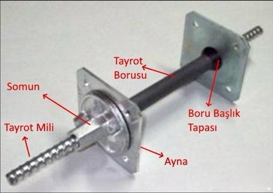 TİE ROT TAKIMI (MİL-SOMUN-AYNA)