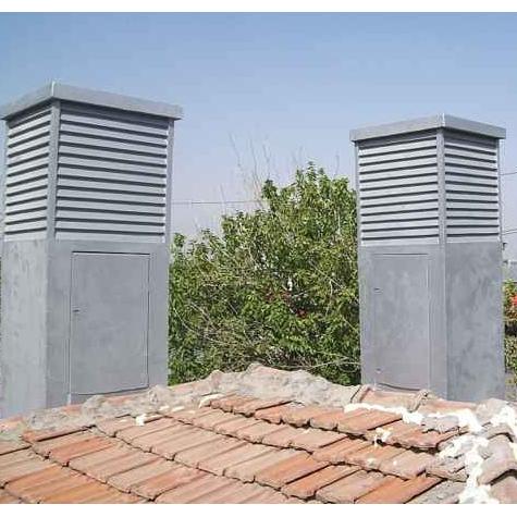 Fiber Izgaralı Havalandırma Bacası