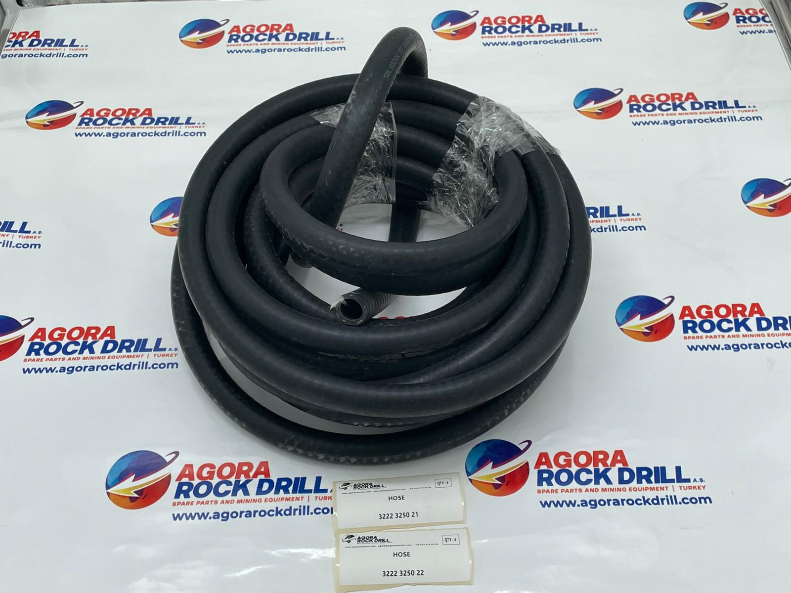 Epiroc - Atlas Copco - Hose - 3222 3250 22 - 3222325022 - 3222-3250-22