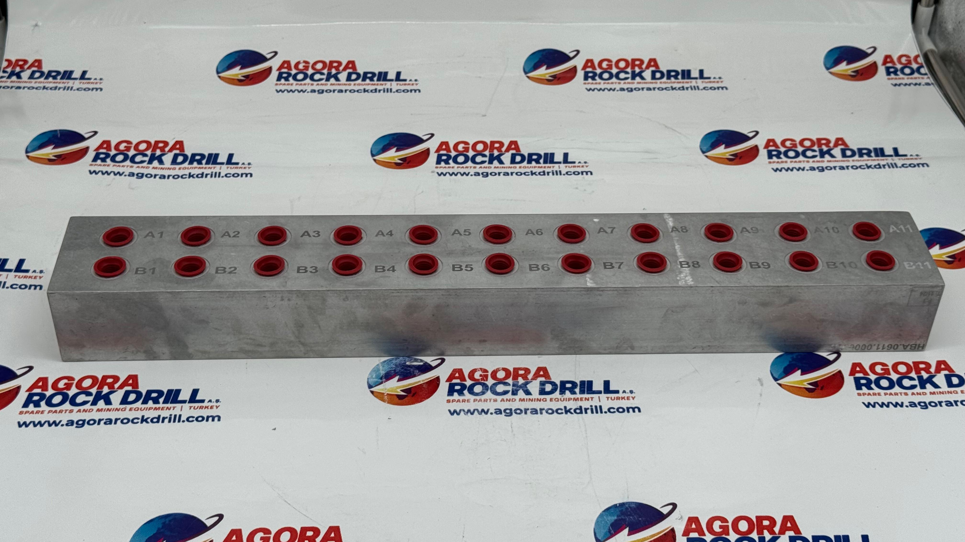 Epiroc - Atlas Copco - CONNECTION PLATE - 3222 3443 38 - 3217 9060 12  / 3222344338 - 3217906012  / 3222-3443-38 - 3217-9060-12  