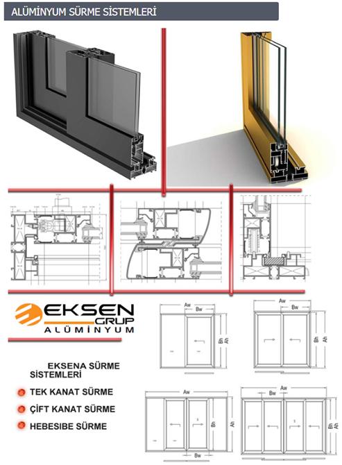 Alüminyum Sürme Sistemleri