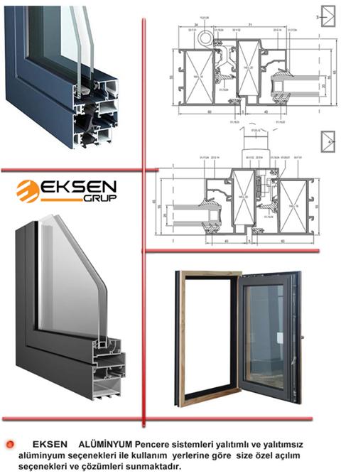 Alüminyum Pencere Sistemleri