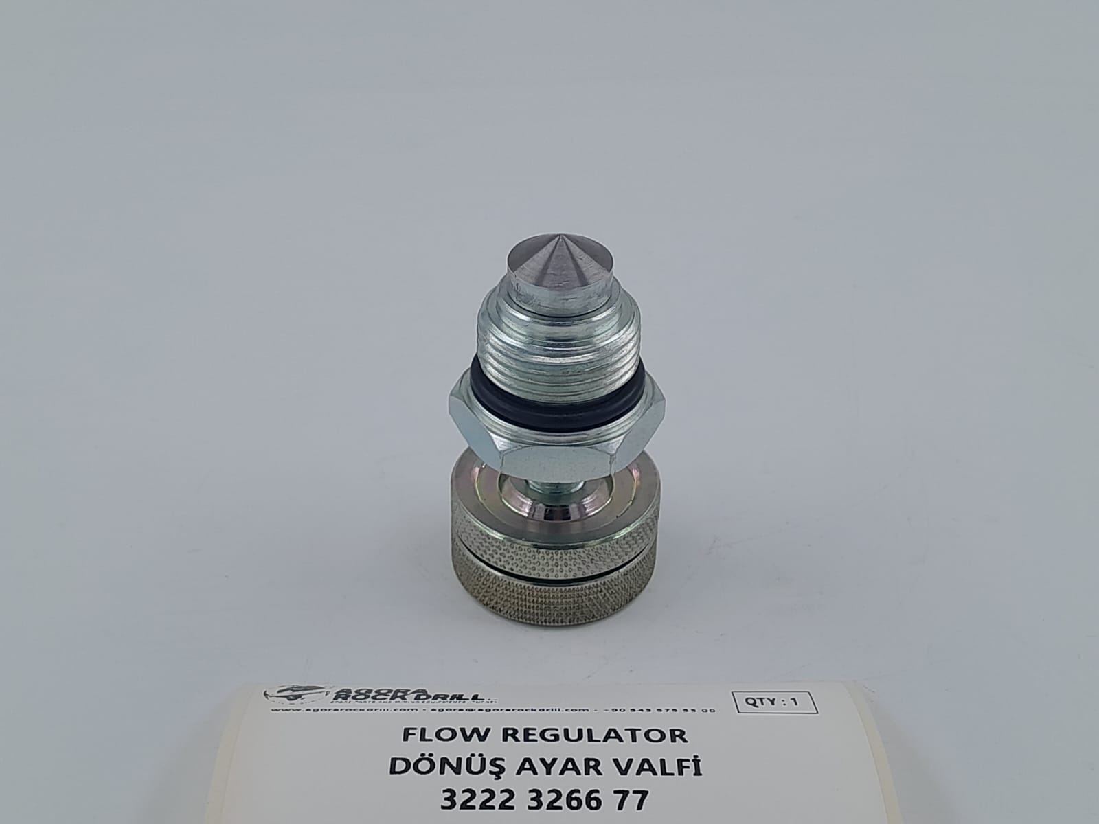 Epiroc - Atlas Copco - Flow Regulator - 3222 3266 77 - 3222326677 - 3222-3266-77
