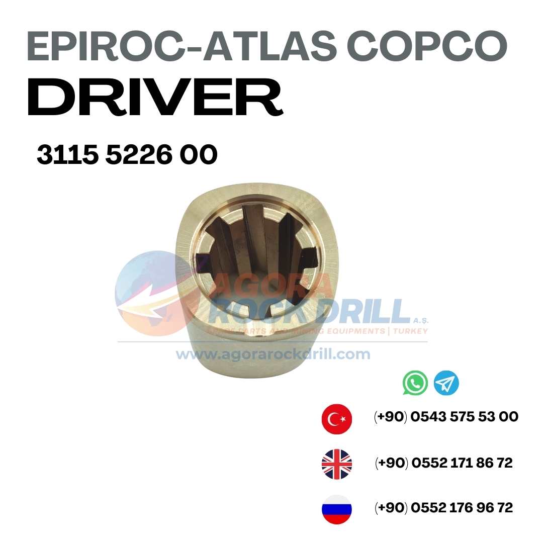Epiroc - Atlas Copco - Driver - 3115 5226 00 - 3115522600 - 3115-5226-00 