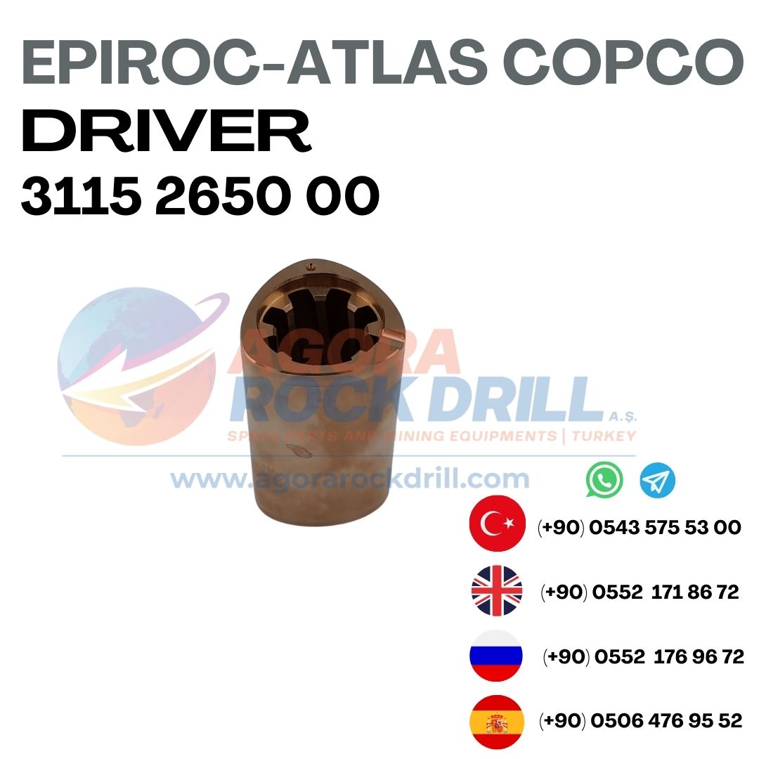 Epiroc - Atlas Copco - Driver - 3115 2650 00 - 3115265000 - 3115-2650-00 
