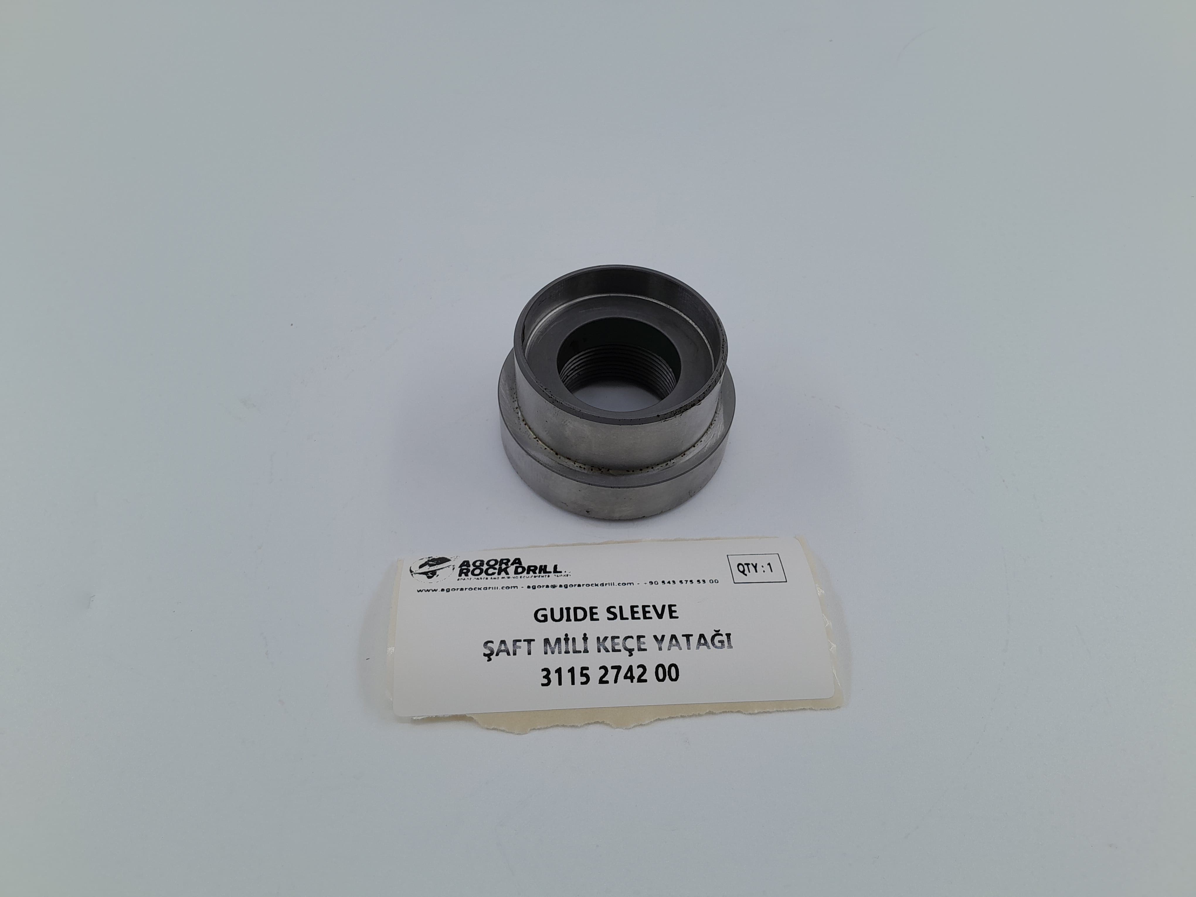 Epiroc - Atlas Copco - Guide Sleeve - 3115 2742 00 - 3115274200 - 3115-2742-00