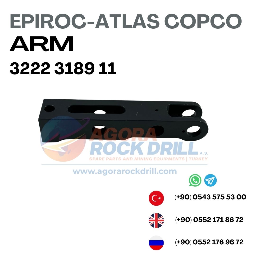 Epiroc - Atlas Copco - Arm - 3222 3189 11 - 3222318911 - 3222-3189-11