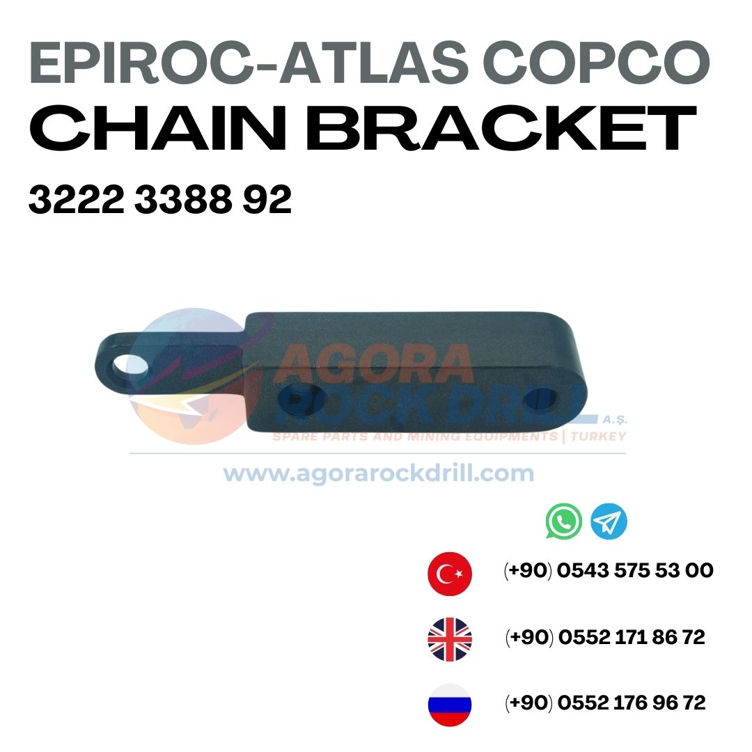 Epiroc - Atlas Copco - Chian Bracket - 3222 3388 92 - 3222338892 - 3222-3388-92 