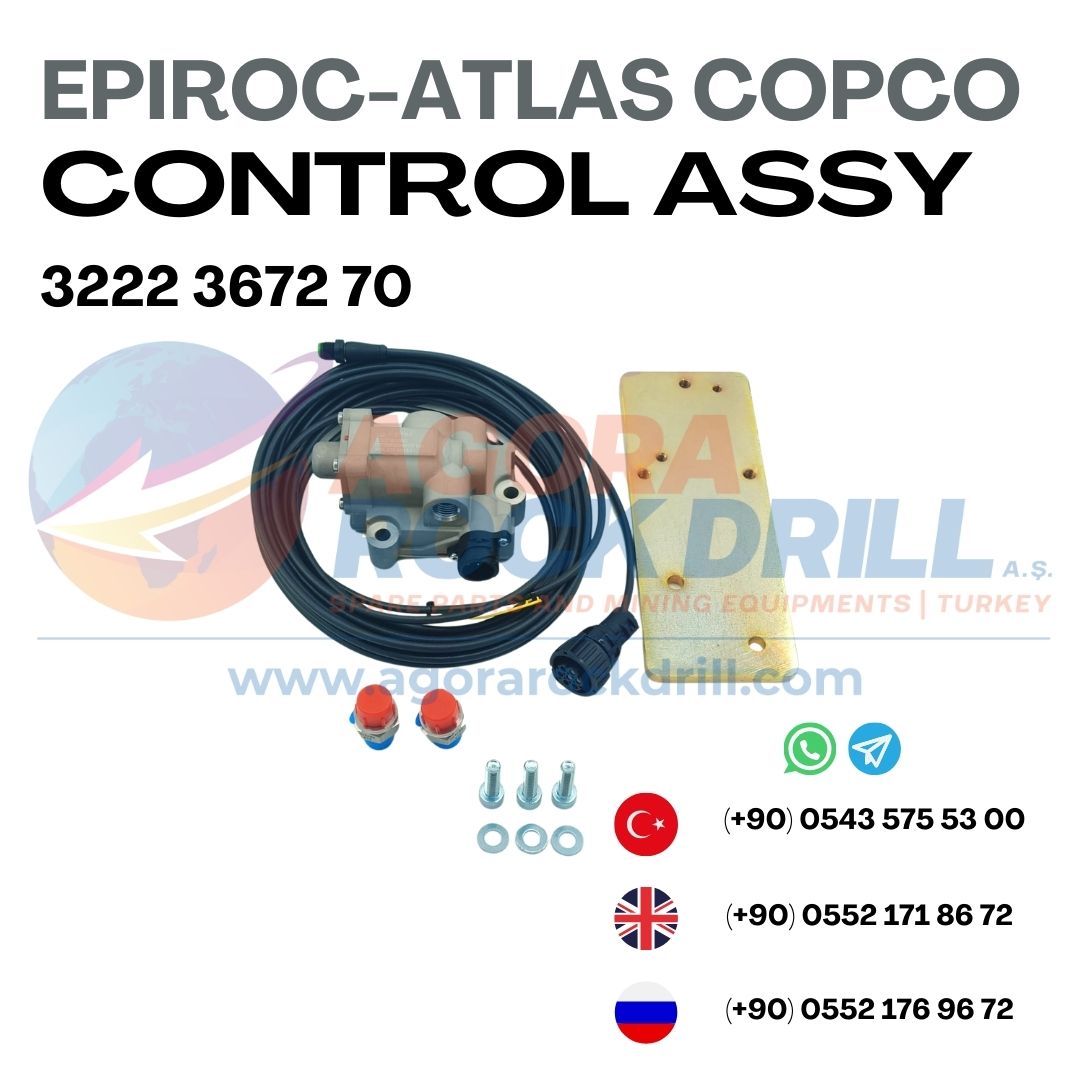 Epiroc - Atlas Copco - Control Assy - 3222 3672 70 - 3222367270 - 3222-3672-70 