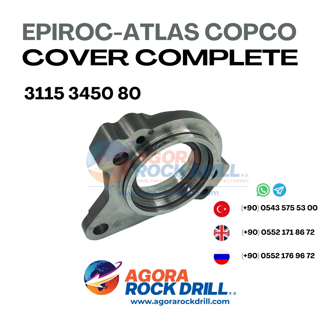 Epiroc - Atlas Copco - Cover Complete - 3115 3450 80 - 3115345080 - 3115-3450-80 