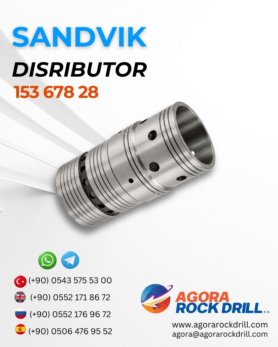 Sandvik - Disributor - 153 678 28 - 15367828