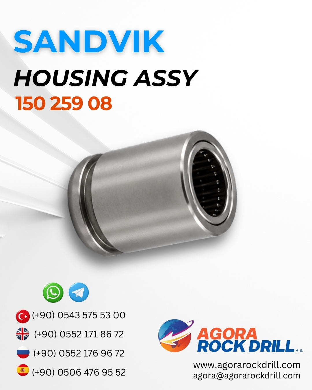 Sandvik - Housing Assy - 150 259 08 - 15025908