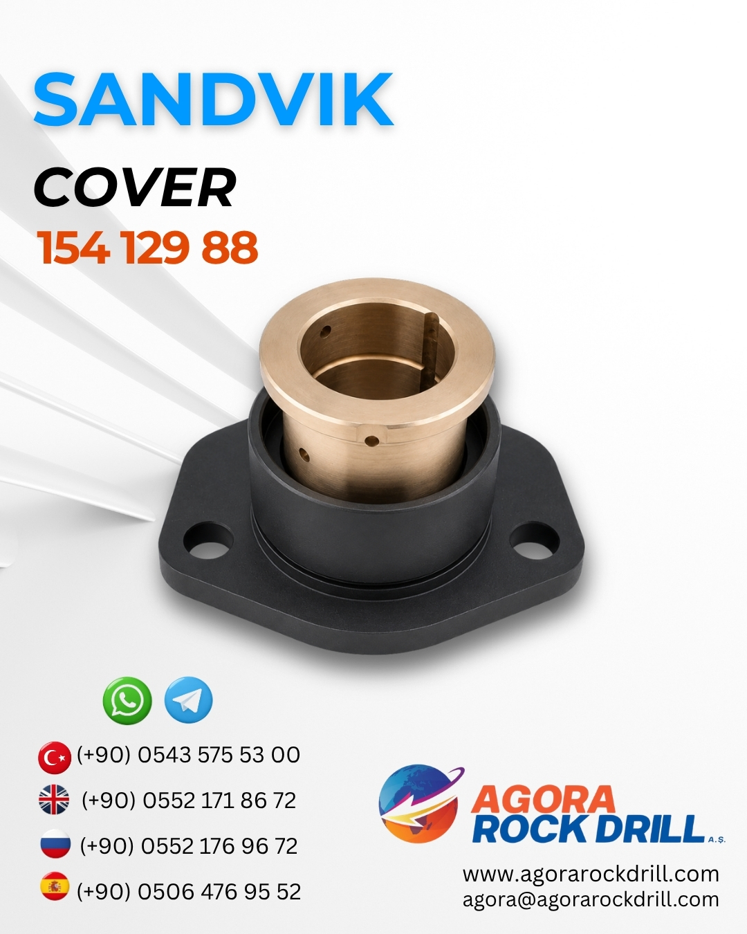 Sandvik - Cover - 154 129 88 - 15412988