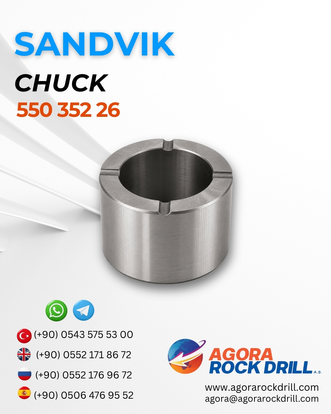 Sandvik - Chuck - 550 352 26 - 55035226