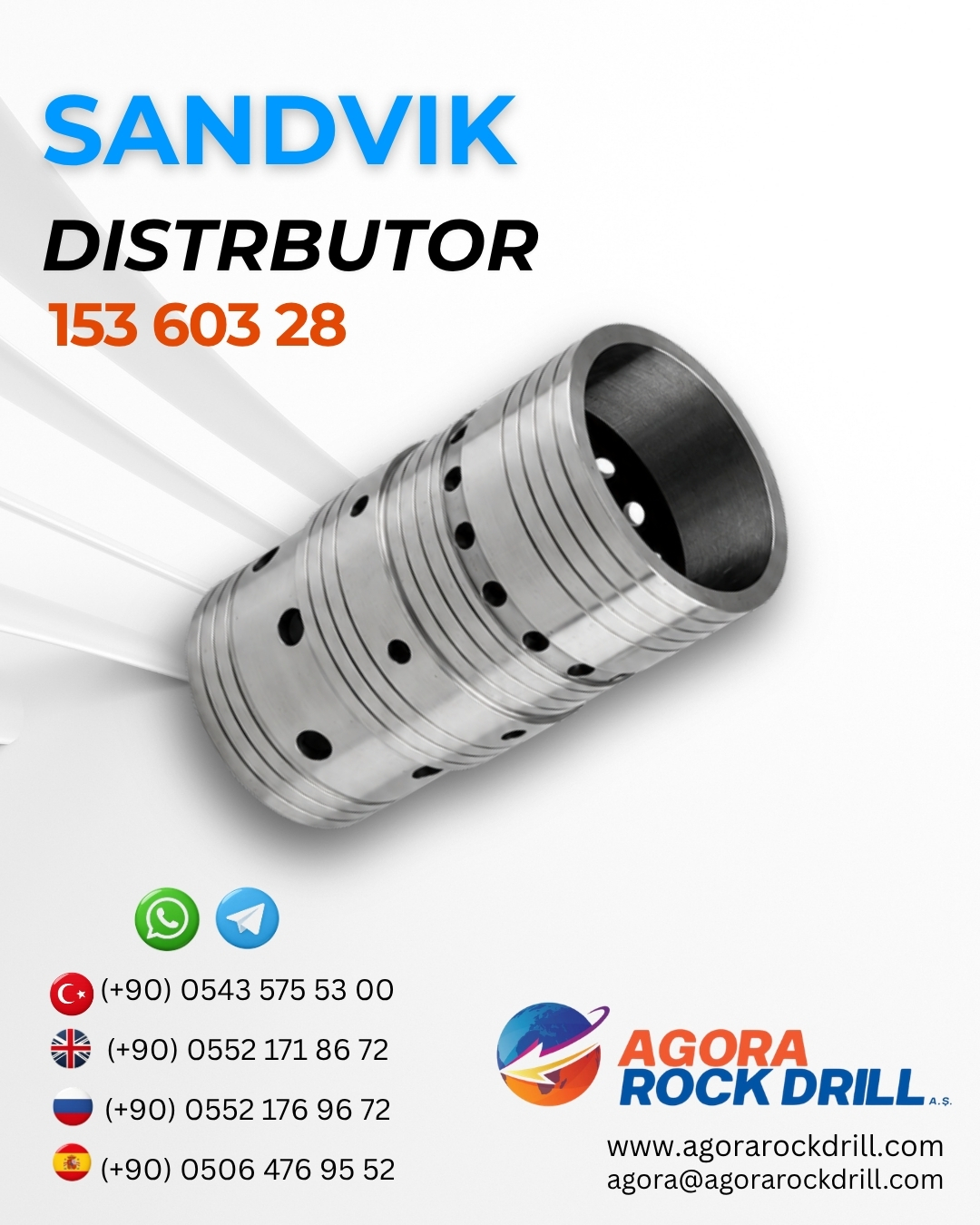 Sandvik - Distrbutor - 153 603 28 - 15360328