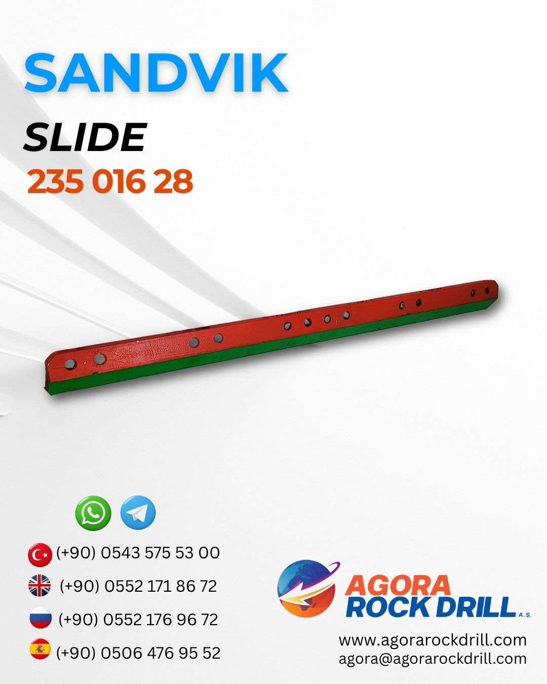 Sandvik - Slide - 235 016 28 - 23501628