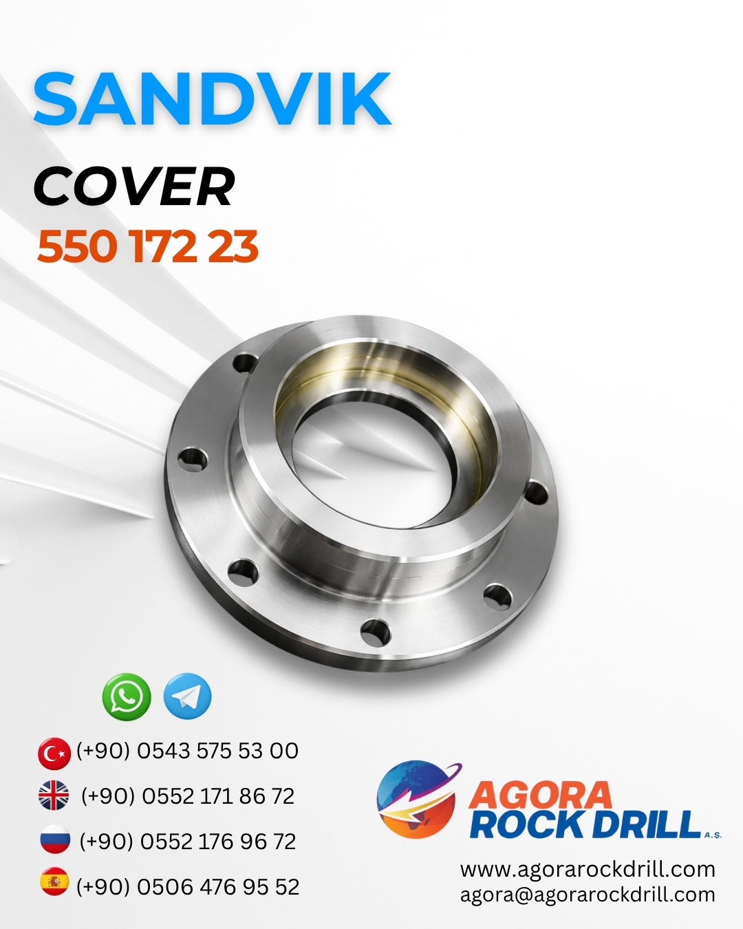 Sandvik - Cover - 550 172 23 - 55017223