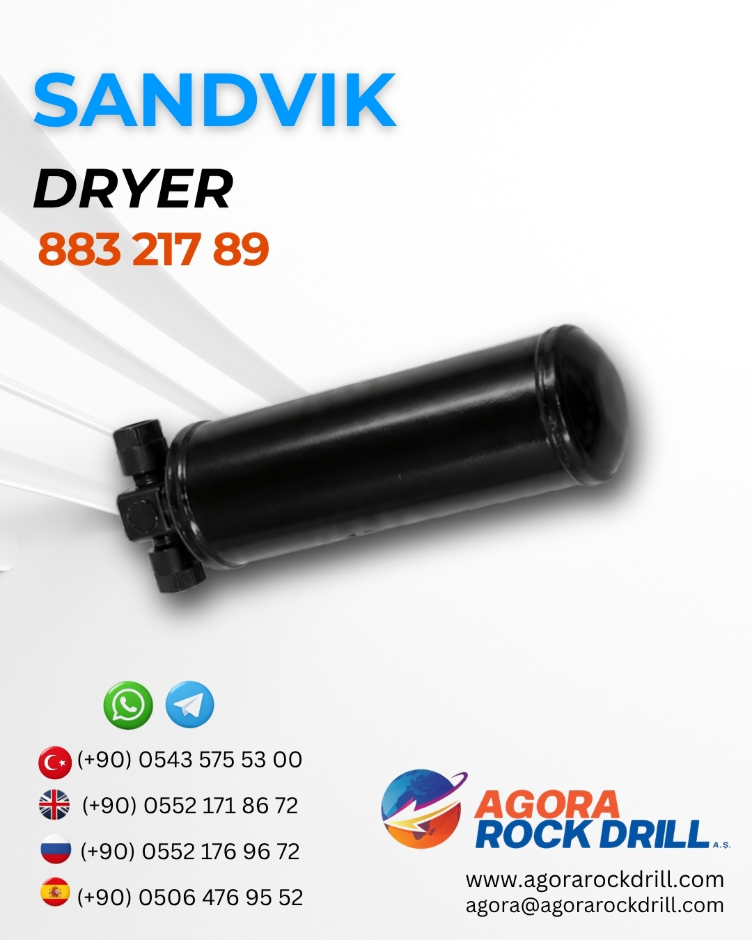 Sandvik - Dryer - 883 217 89 - 88321789