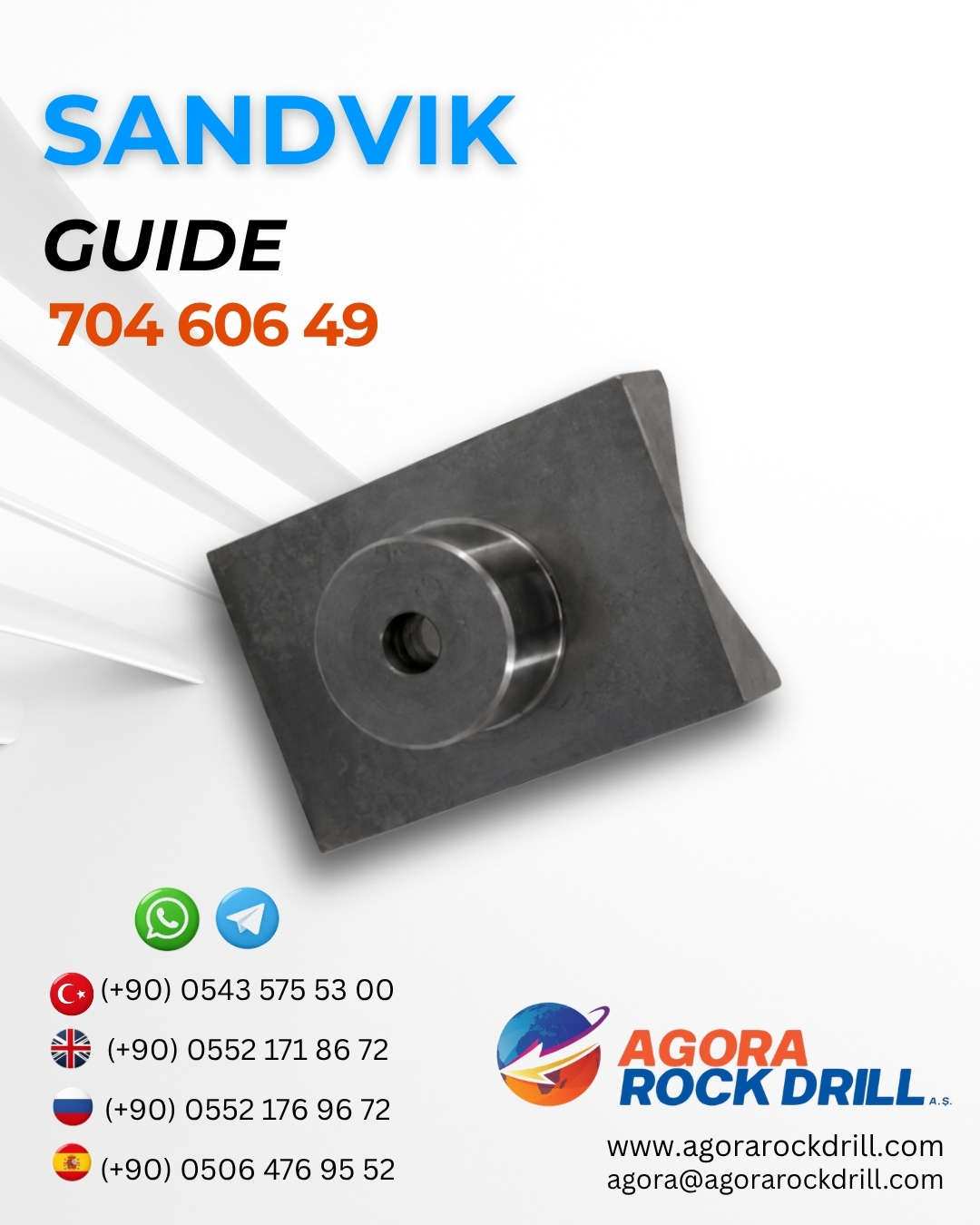 Sandvik - Guide - 704 606 49 - 70460649