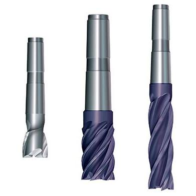 End Shafts with tapered shank