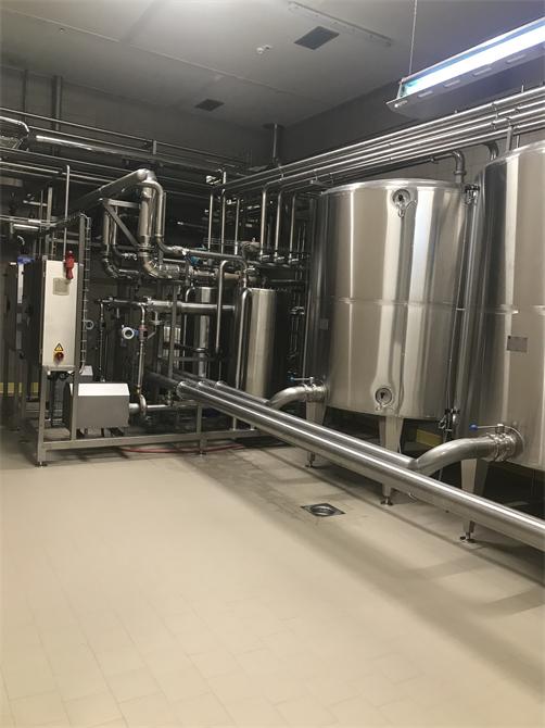CIP UNIT FOR MILK AND FRUIT PRODUCTION FACILITIES