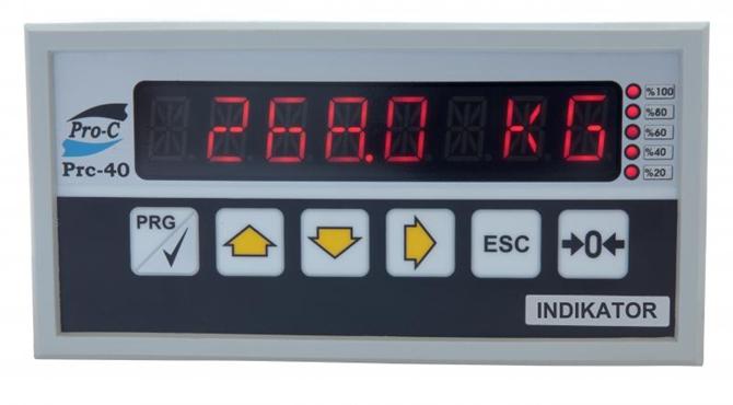 PRC40 General Purpose Weight Indicator and Controller