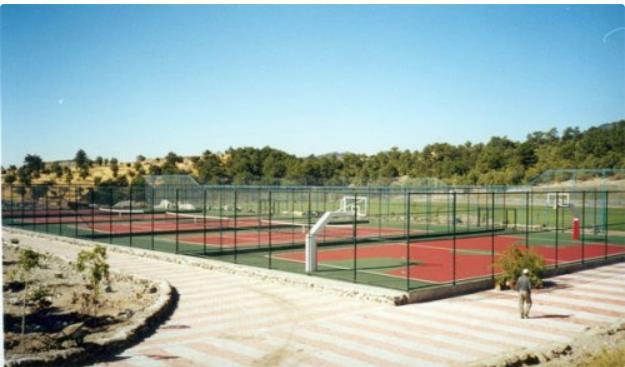 Basketbol Sahası Tel Örgü