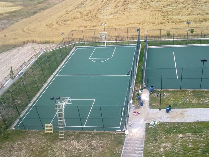 Basketbol Sahası Tel Örgü