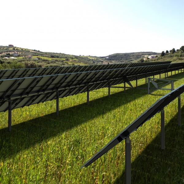 Tek Eksenli Güneş Takip Sistemi