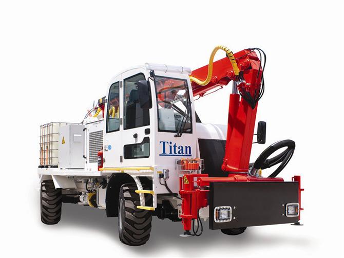 Titan Beton Püskürtme Makinası
