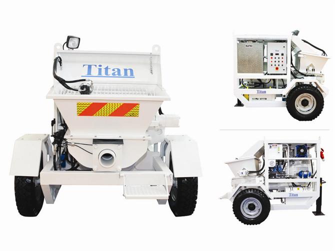 Is5 Beton Püskürtme Makinası