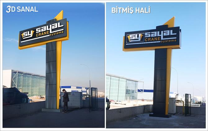 SAYAL VİNÇ TOTEM/ SİNCAN ORGANİZE SANAYİ/ ANKARA