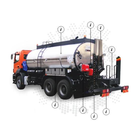 Proportional Asphalt Distributor
