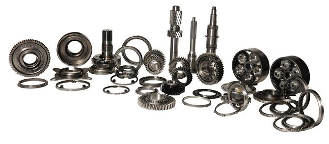 Transmission and differential gears