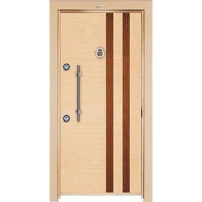 Maple Laminate Panel Steel Door