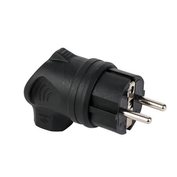 1x16A KAUÇUK UPS EĞİK FİŞ