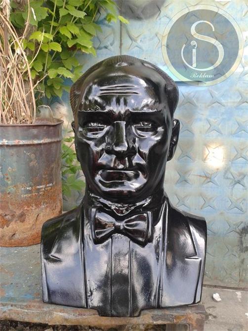 70 cm Alüminyum Atatürk Büstü