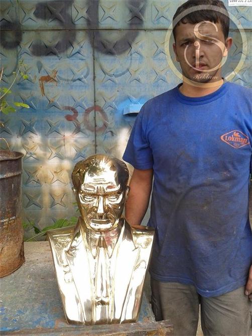 Pirinç Atatürk Büstü